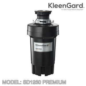 KLEENGARD Food Waste Disposer SD1250 Premium with 3 Year Warranty, Food Waste Disposer, KLEENGARD - Topware Solutions