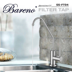 BARENO PLUS Pillar Filter Tap SS-FT04, Kitchen Faucets, BARENO PLUS - Topware Solutions