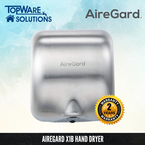 AIREGARD Hand Dryer X1B, Hand Dryers, AIREGARD - Topware Solutions