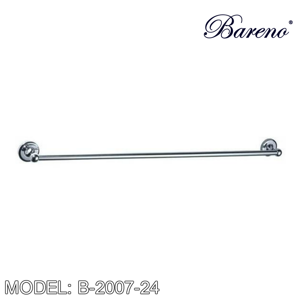 BARENO PLUS Towel Bar B-2007-24, Bathroom Accessories, BARENO PLUS - Topware Solutions