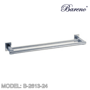 BARENO PLUS Towel Bar B-2613-24, Bathroom Accessories, BARENO PLUS - Topware Solutions