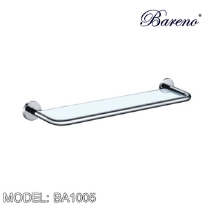 BARENO PLUS Glass Shelf BA1005, Bathroom Accessories, BARENO PLUS - Topware Solutions