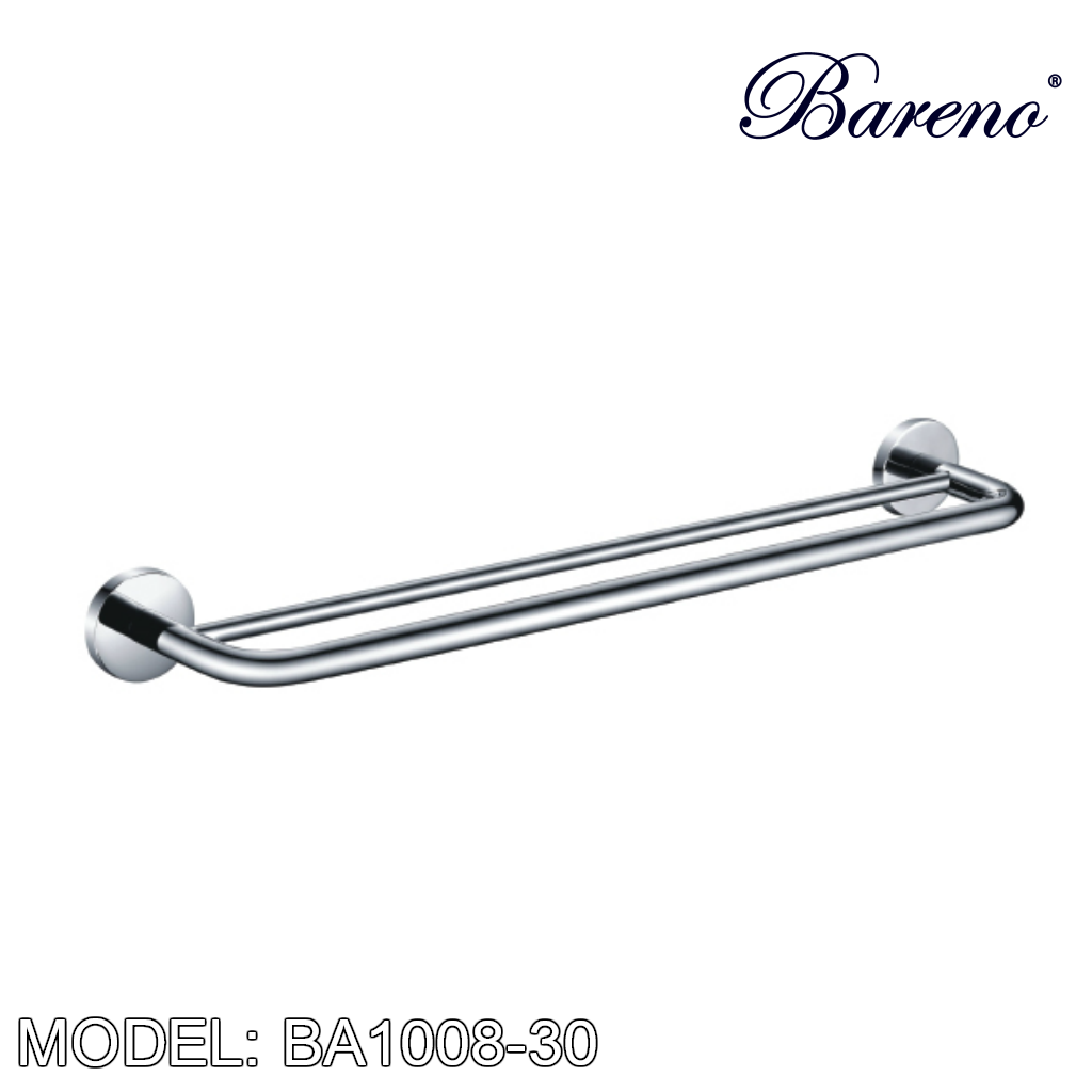 BARENO PLUS Towel Bar BA1008-30, Bathroom Accessories, BARENO PLUS - Topware Solutions