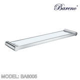 BARENO PLUS Glass Shelf BA8005, Bathroom Accessories, BARENO PLUS - Topware Solutions