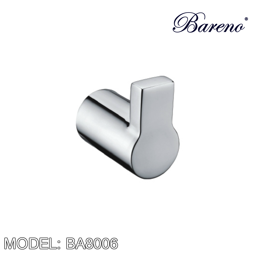 BARENO PLUS Robe Hook BA8006, Bathroom Accessories, BARENO PLUS - Topware Solutions