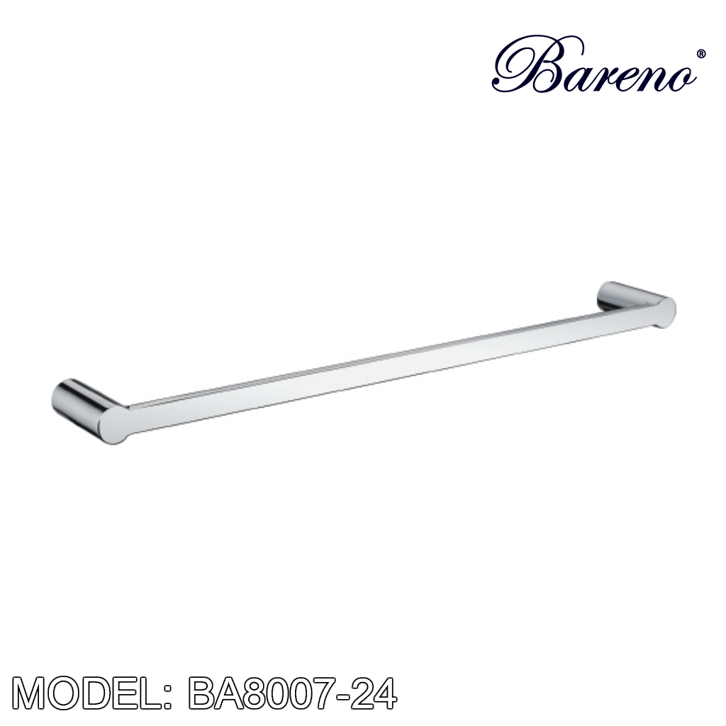 BARENO PLUS Towel Bar BA8007-24, Bathroom Accessories, BARENO PLUS - Topware Solutions
