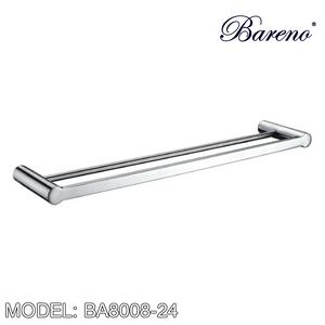 BARENO PLUS Towel Bar BA8008-24, Bathroom Accessories, BARENO PLUS - Topware Solutions