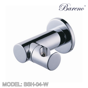 BARENO PLUS Wall Union with Shower Holder BSH-04-W, Bathroom Accessories, BARENO PLUS - Topware Solutions