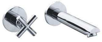 BARENO PLUS Wall Basin Tap CWBT101D-02-HR7, Bathroom Faucets, BARENO PLUS - Topware Solutions
