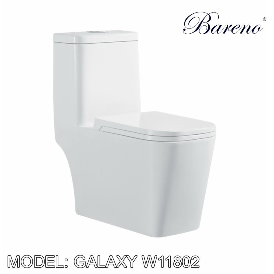 BARENO One Piece Galaxy W11802, Bathroom W.Cs, BARENO - Topware Solutions