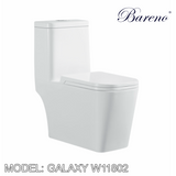 BARENO One Piece Galaxy W11802, Bathroom W.Cs, BARENO - Topware Solutions