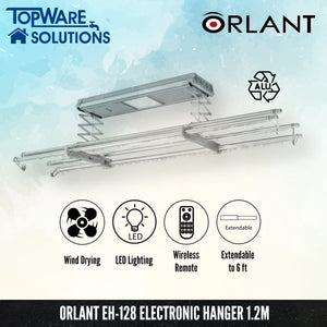 ORLANT EH-128 Electronic Hanger Fully Aluminium, Clothes Hangers, FANSKI - Topware Solutions