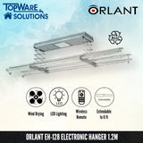 ORLANT EH-128 Electronic Hanger Fully Aluminium, Clothes Hangers, FANSKI - Topware Solutions