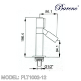 BARENO PLUS Pillar Basin Tap PLT1002-12, Bathroom Faucets, BARENO PLUS - Topware Solutions