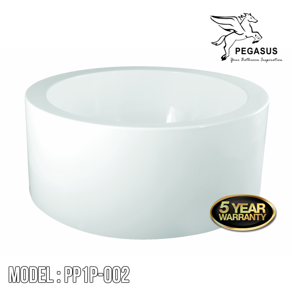 PEGASUS Stand Alone Bathtub PP1P-002, Bathtubs, PEGASUS - Topware Solutions