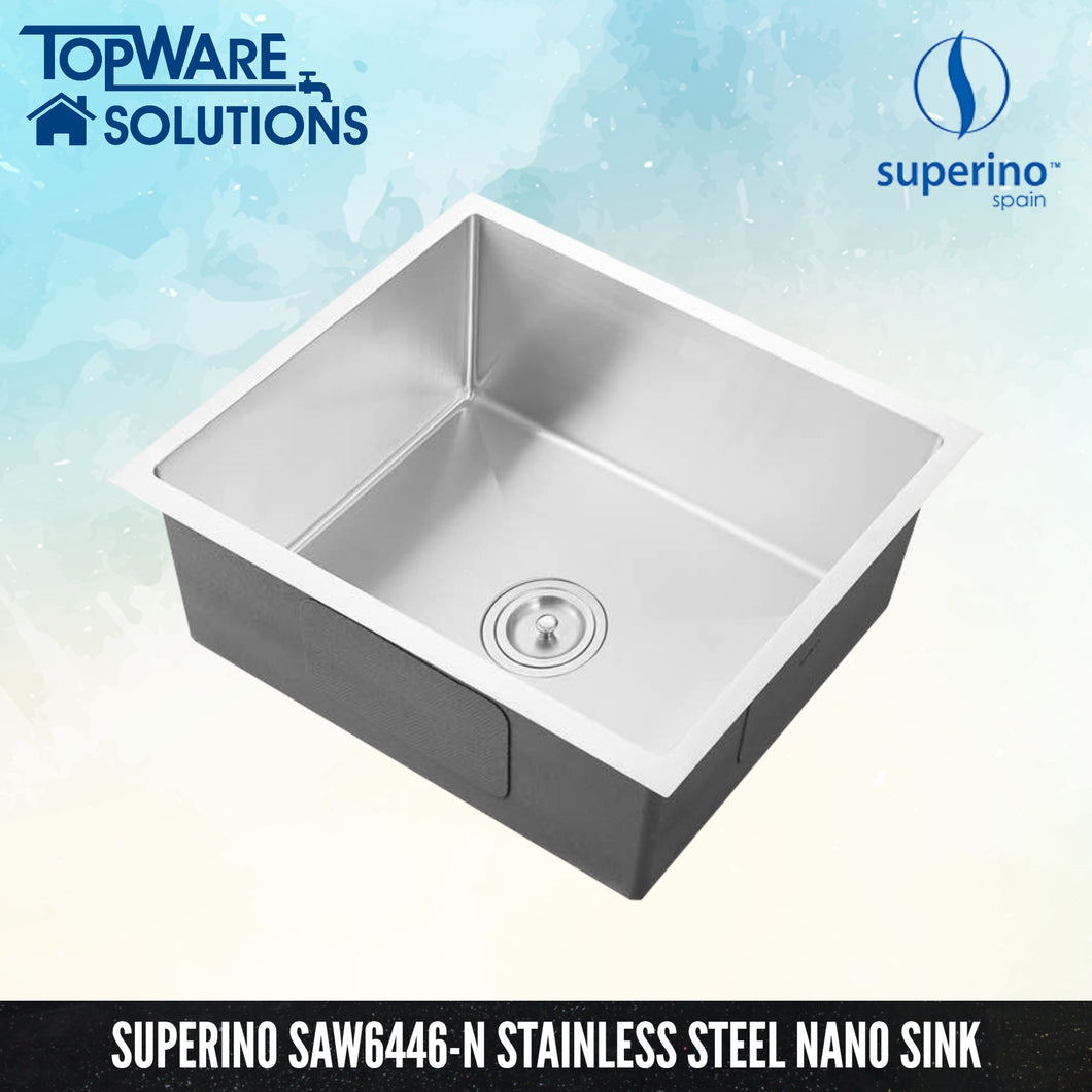 SUPERINO Stainless Steel NANO GREY Sink SAW6446-N