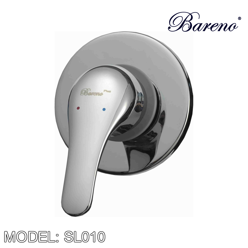 BARENO PLUS Concealed Shower Mixer SL010, Bathroom Faucets, BARENO PLUS - Topware Solutions