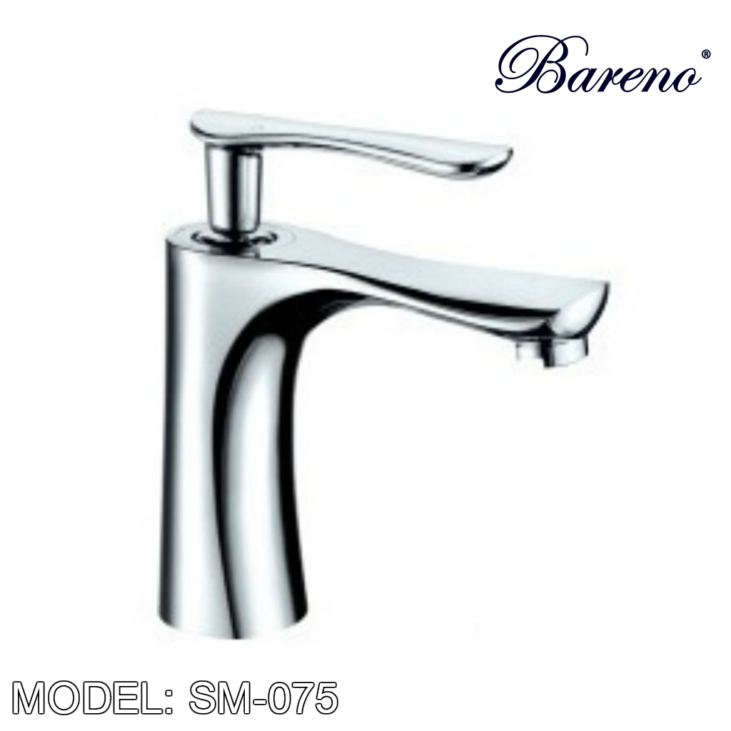 BARENO PLUS Pillar Basin Mixer SM-075, Bathroom Faucets, BARENO PLUS - Topware Solutions