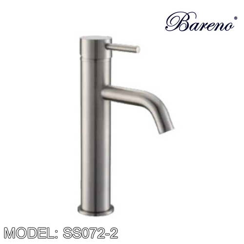 BARENO PLUS Raised Basin Mixer SS072-2, Bathroom Faucets, BARENO PLUS - Topware Solutions