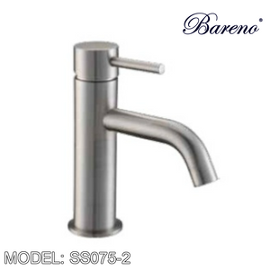 BARENO PLUS Pillar Basin Mixer SS075-2, Bathroom Faucets, BARENO PLUS - Topware Solutions