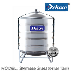 DELUXE Stainless Steel Water Tank (With Stand/Round Bottom), Water Tank, DELUXE - Topware Solutions