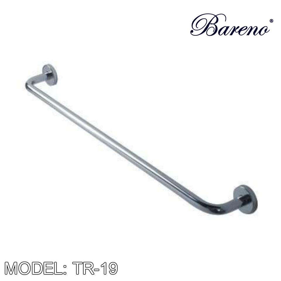 BARENO PLUS Towel Bar TR-19, Bathroom Accessories, BARENO PLUS - Topware Solutions