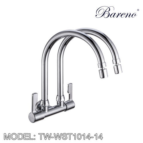 BARENO PLUS Wall Sink Tap TW-WST1014-14, Kitchen Faucets, BARENO PLUS - Topware Solutions