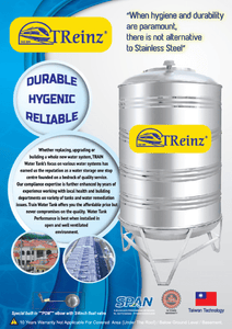 TREINZ Stainless Steel SUS304 Storage Water Tank (With Stand/Round Bottom), Water Tank, TREINZ - Topware Solutions