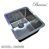BARENO Kitchen Sink UM3056 Undermount SUS304 with 10 Year Warranty with 1.5 Thickness, Kitchen Sinks, BARENO - Topware Solutions
