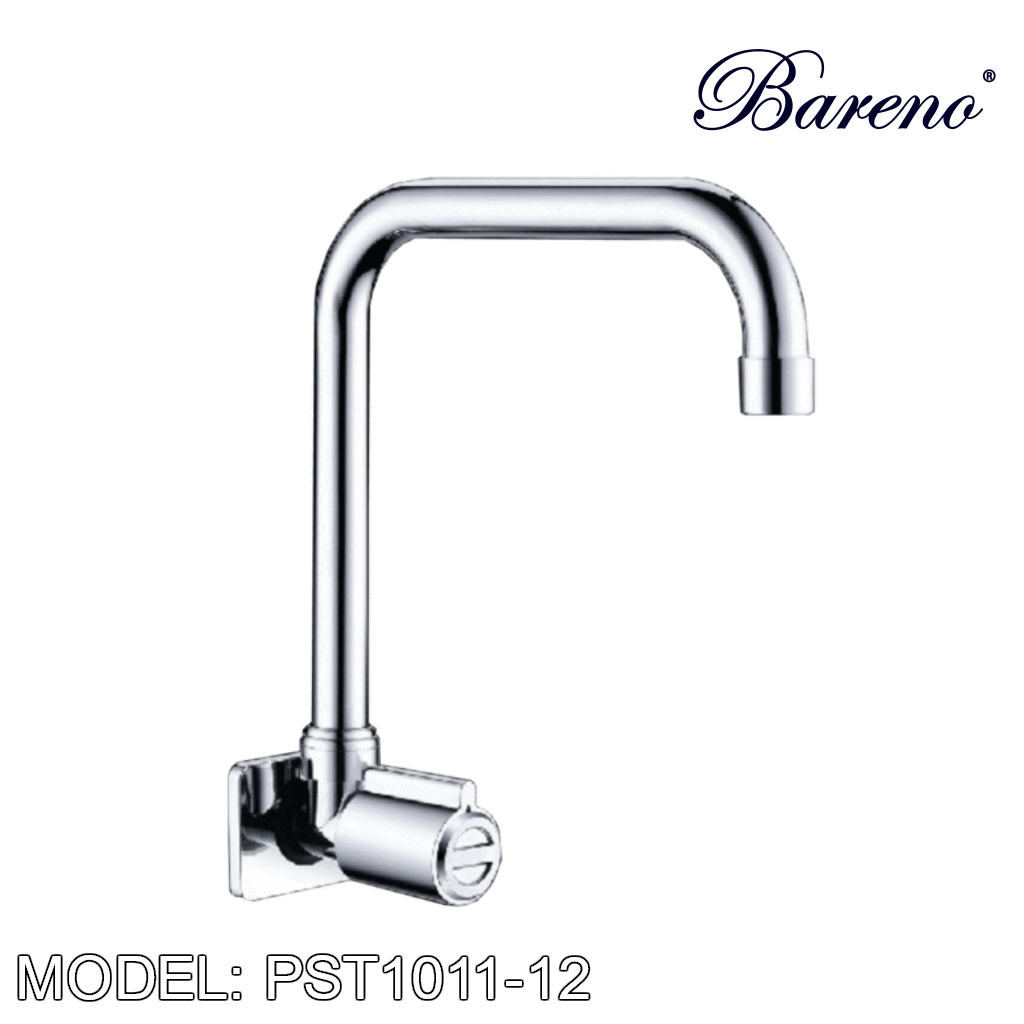 BARENO PLUS Wall Sink Tap WST1011-12, Kitchen Faucets, BARENO PLUS - Topware Solutions