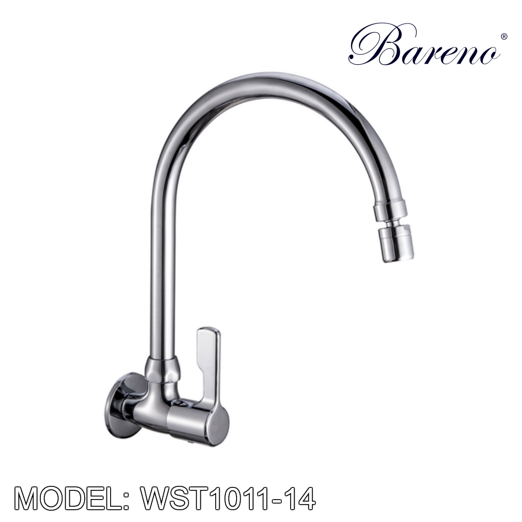 BARENO PLUS Wall Sink Tap WST1011-14, Kitchen Faucets, BARENO PLUS - Topware Solutions