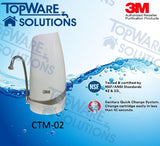 3M CTM-02 Indoor Countertop Drinking Water Filter System