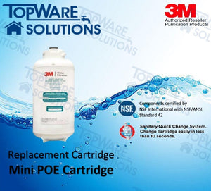 3M Outdoor & Whole House Water Filter Mini POE Replacement Cartridge